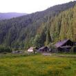 Village Vorohta - famous center of winter sports. Ukraine