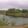Granite quarry in Trigorye village