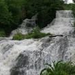 Waterfall at Dzhurin river