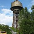 Hyperboloid water tower in Nikolaev 