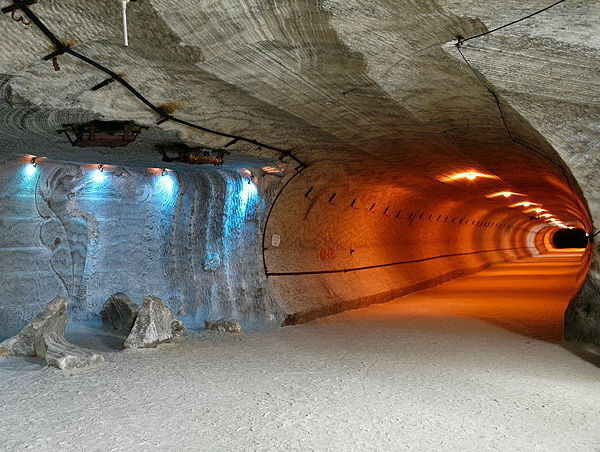 Salt mines in Soledar