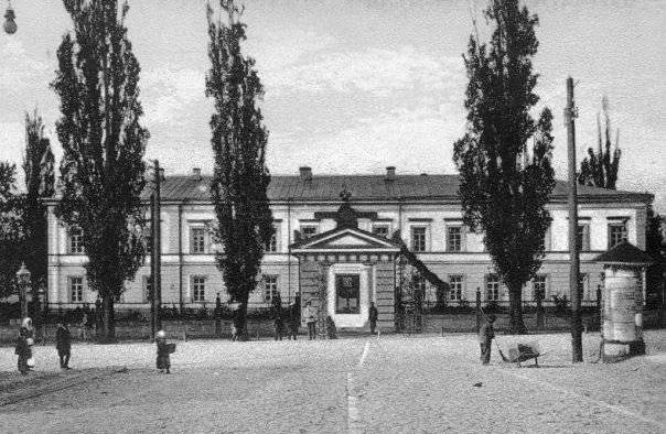 An old image of the gymnasium
