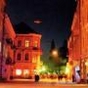 Ternopil at night