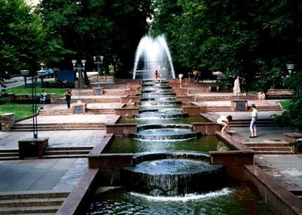 Fountains in Zhitomir