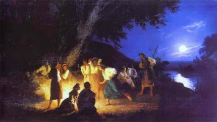 Celebration of Midsummer  (Ivan Kupala) in Ukraine