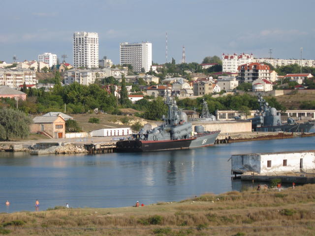 View of the new part of Sevastopol