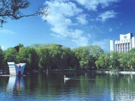 Shevchenko Park. Rivne
