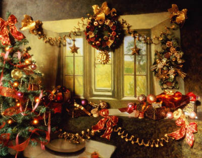 How to decorate the house for New Year