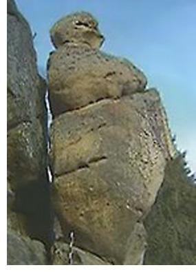 Pregnant Woman. Ukrainian Stonehenge